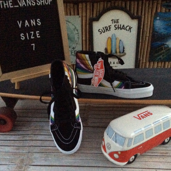 Vans Shoes - Vans Sk8-Hi Reissue Refract Suede Sneakers Size 7